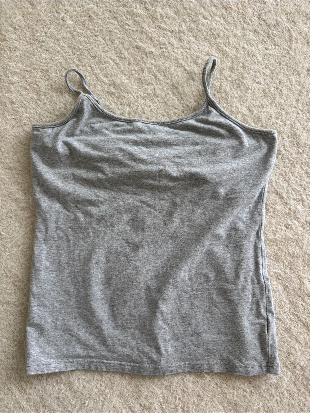 GAP Light Heather Gray Camisole Tank